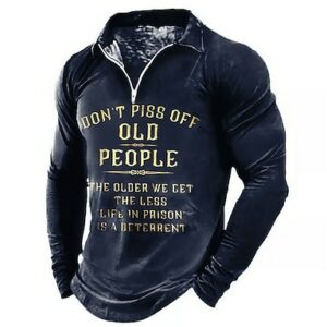 Men’s Polo Shirt Golf Shirt Graphic Notes Turndown Black / White Yellow Red Blue Orange 3D Print Outdoor Street Long Sleeve Zipper Print Clothing Appa