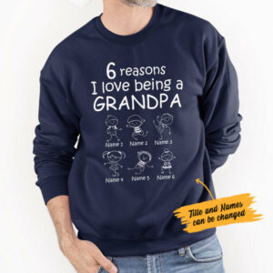 I Love being a Grandpa – Personalized Sweater