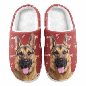 Custom Photo Pet Name Personalized Photo Slippers 4