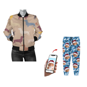 Combo Personalized Beautiful Brown Jacket and Sweatpants