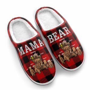 Mama Bear Personalized Slippers 2