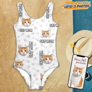 geckocustom custom cat photo with accessory pattern swimsuit k228 889002 33363827785905